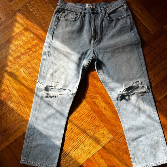 Agolde Riley High Rise Straight jeans - Picture 5 of 5